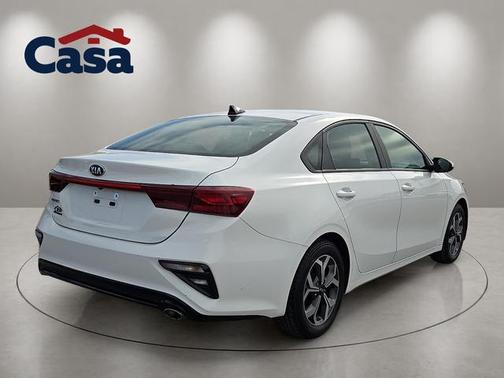 Clear White 2021 Kia Forte LXS
