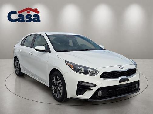 Clear White 2021 Kia Forte LXS