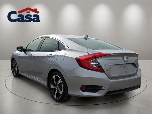 Modern Steel Metallic 2018 Honda Civic Touring