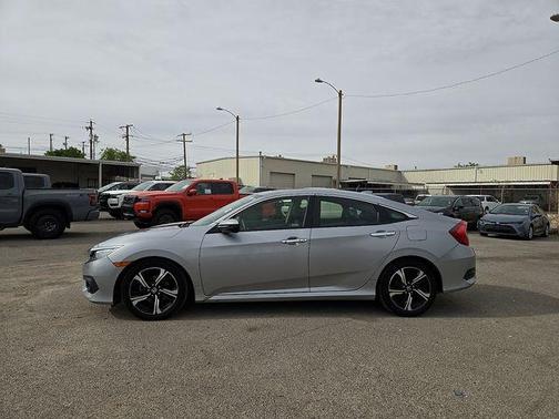 Modern Steel Metallic 2018 Honda Civic Touring