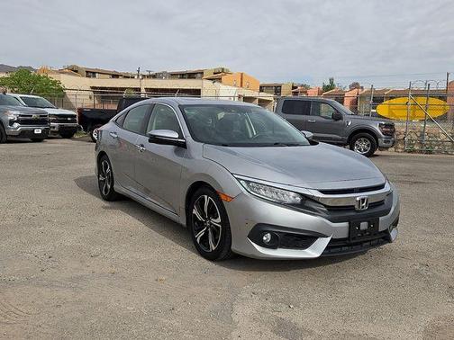 Modern Steel Metallic 2018 Honda Civic Touring