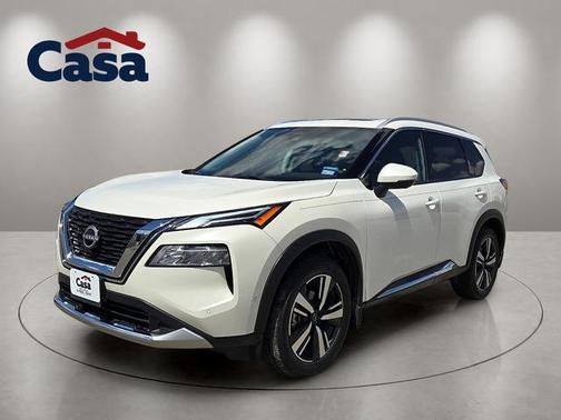White 2023 Nissan Rogue Platinum
