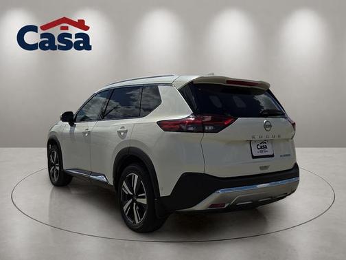 White 2023 Nissan Rogue Platinum