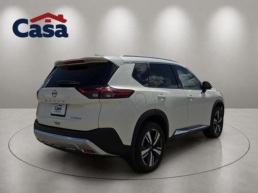 White 2023 Nissan Rogue Platinum