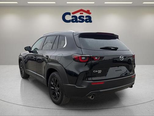 Jet Black Mica 2025 Mazda CX-50 2.5 S Preferred Package