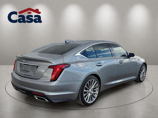 Silver Metallic 2024 Cadillac CT5 Premium Luxury RWD