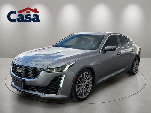 Silver Metallic 2024 Cadillac CT5 Premium Luxury RWD