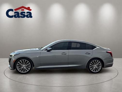 Silver Metallic 2024 Cadillac CT5 Premium Luxury RWD