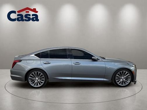 Silver Metallic 2024 Cadillac CT5 Premium Luxury RWD