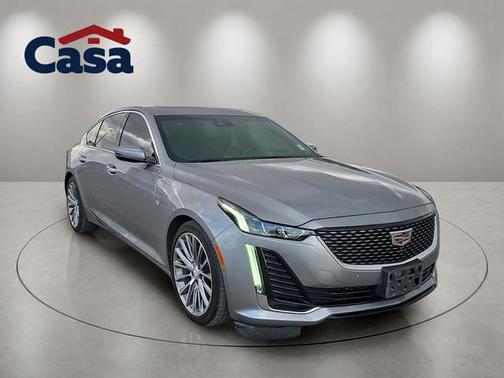 Silver Metallic 2024 Cadillac CT5 Premium Luxury RWD