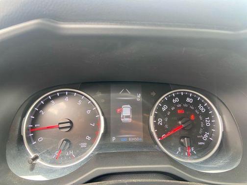 Super White 2021 Toyota RAV4 LE