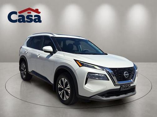 White 2023 Nissan Rogue SV