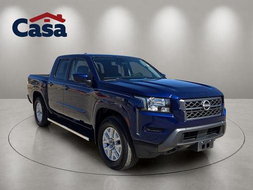 Deep Blue Pearl 2022 Nissan Frontier SV