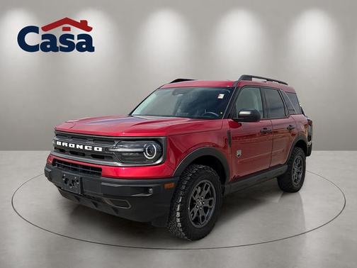 Red Metallic 2021 Ford Bronco Sport Big Bend
