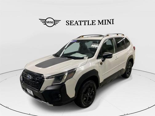 Crystal White Pearl 2023 Subaru Forester Wilderness