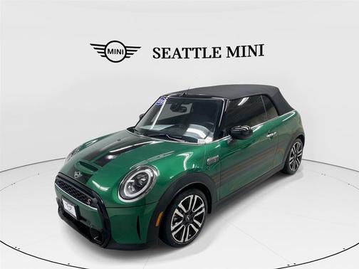 British Racing Green IV Metallic 2024 MINI Convertible Cooper S