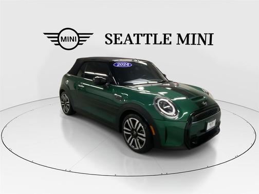 British Racing Green IV Metallic 2024 MINI Convertible Cooper S