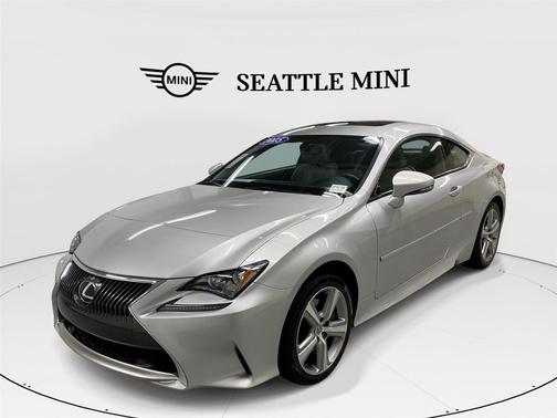 Silver Lining Metallic 2015 Lexus RC 350 Base