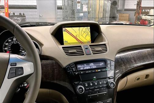 Aspen White Pearl 2010 Acura MDX 3.7L Technology
