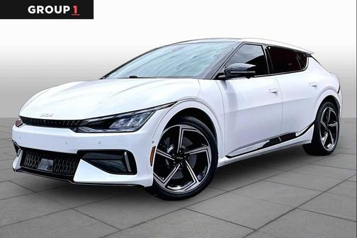 Snow White Pearl 2023 Kia EV6 GT