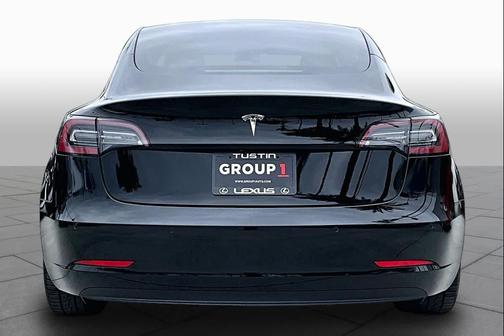 Solid Black 2021 Tesla Model 3 Standard Range Plus