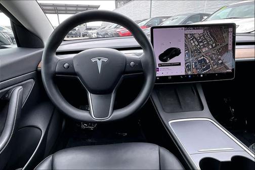 Solid Black 2021 Tesla Model 3 Standard Range Plus