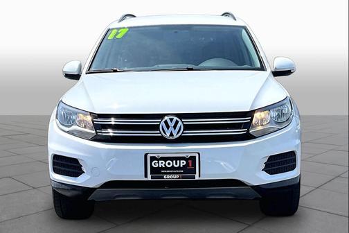 Pure White 2017 Volkswagen Tiguan 2.0T FWD