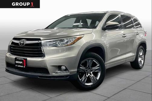 Creme Brulee Mica 2015 Toyota Highlander Limited Platinum