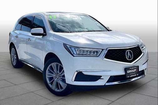White Diamond Pearl 2017 Acura MDX 3.5L w/Technology Package