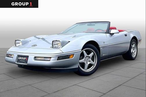 Sebring Silver (Met) 1996 Chevrolet Corvette Base