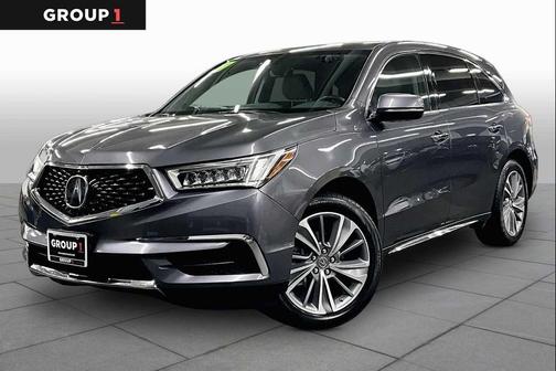 Modern Steel Metallic 2017 Acura MDX 3.5L w/Technology Package