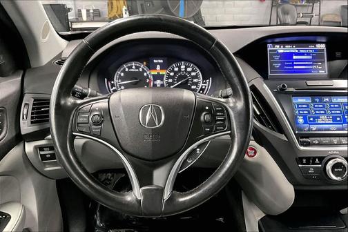 Modern Steel Metallic 2017 Acura MDX 3.5L w/Technology Package