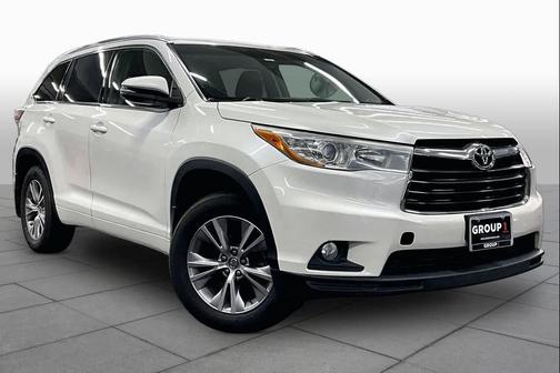 Blizzard Pearl 2015 Toyota Highlander XLE