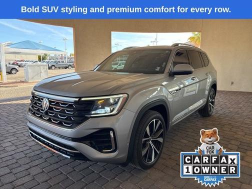 Silver Bird Metallic 2024 Volkswagen Atlas 2.0T SEL PREMIUM R-LINE