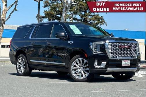 Onyx Black 2022 GMC Yukon XL Denali