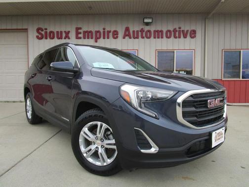 Blue Steel Metallic 2019 GMC Terrain SLE