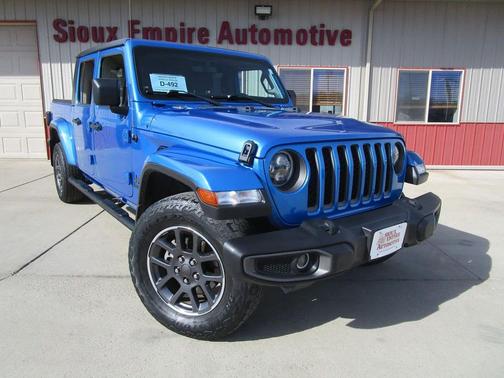 Hydro Blue Pearlcoat 2021 Jeep Gladiator Sport