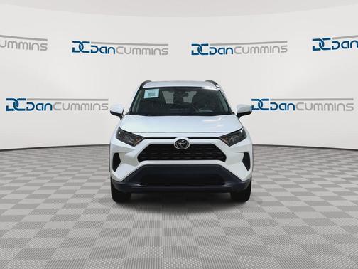 Super White 2019 Toyota RAV4 LE