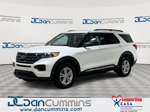 White Metallic 2023 Ford Explorer XLT
