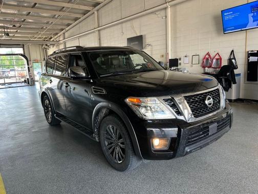 Black 2018 Nissan Armada Platinum