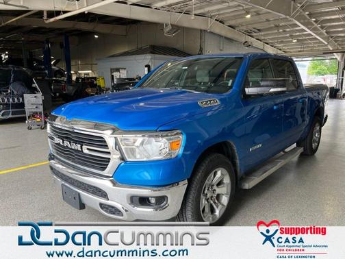 Hydro Blue Pearlcoat 2021 RAM 1500 Big Horn
