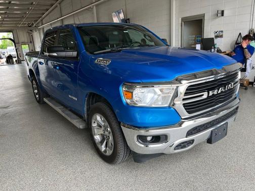 Hydro Blue Pearlcoat 2021 RAM 1500 Big Horn