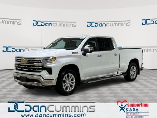 Summit White 2023 Chevrolet Silverado 1500 LTZ