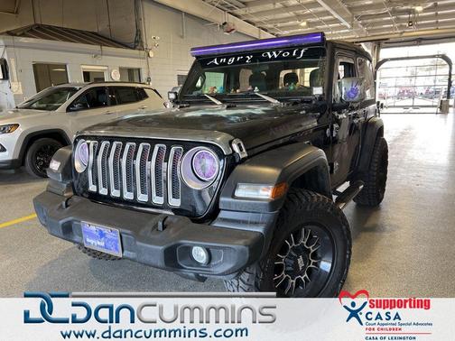 Black Clearcoat 2021 Jeep Wrangler Sport