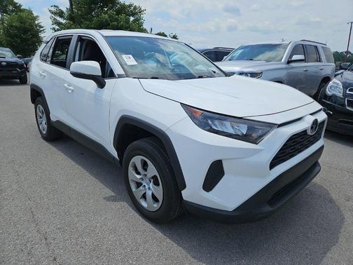 White 2022 Toyota RAV4 LE