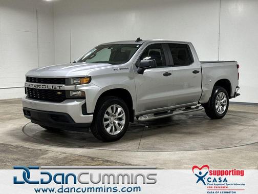 Silver Ice Metallic 2019 Chevrolet Silverado 1500 Custom