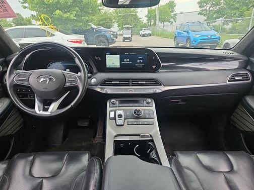 Hyper White 2021 Hyundai PALISADE Calligraphy