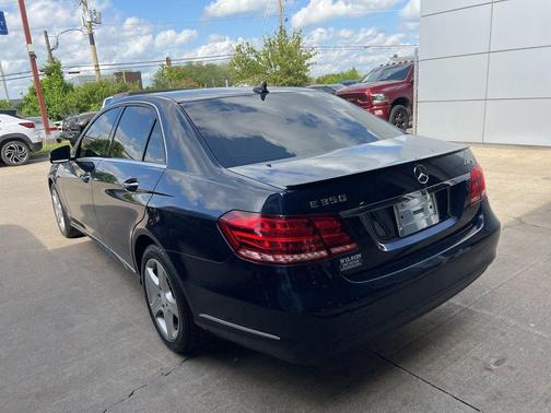Blue 2014 Mercedes-Benz E-Class E 350 4MATIC