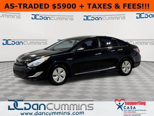 Eclipse Black 2015 Hyundai SONATA Hybrid Base
