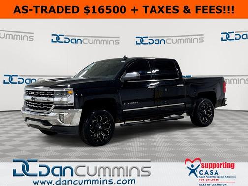 Black 2017 Chevrolet Silverado 1500 LTZ